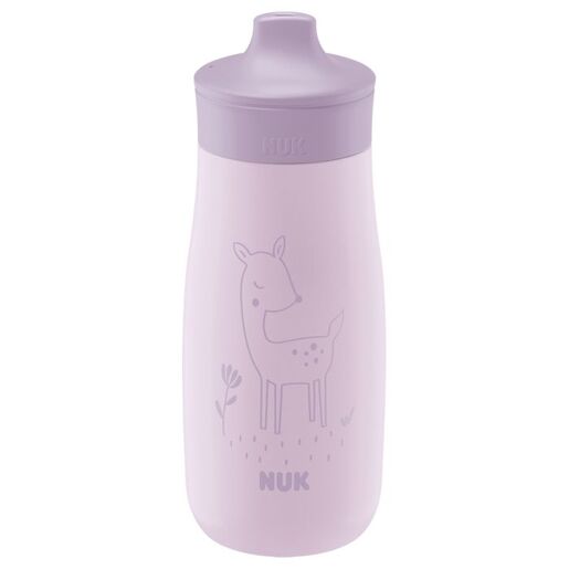 NUK Mini-Me Sip boca od nehrđajućeg čelika 300 ml 9m+, lila