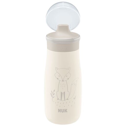 NUK Mini-Me Sip boca od nehrđajućeg čelika 300 ml 9m+, bež