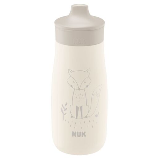 NUK Mini-Me Sip boca od nehrđajućeg čelika 300 ml 9m+, bež