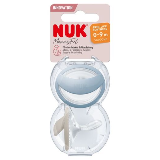 NUK Mommy Feel duda 0-9 mj, 2 kom, plava