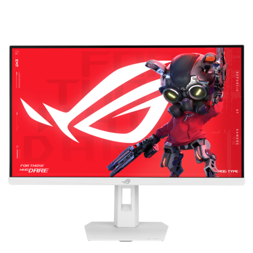 ASUS ROG Strix XG27ACMES-W gaming monitor, 27", QHD, Fast IPS, ELMB Sync, G-Sync kompatibilan, HDR, USB-C, HDMI, DP, 255Hz, 0.3ms, bijeli