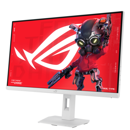 ASUS ROG Strix XG27ACMES-W gaming monitor, 27", QHD, Fast IPS, ELMB Sync, G-Sync kompatibilan, HDR, USB-C, HDMI, DP, 255Hz, 0.3ms, bijeli