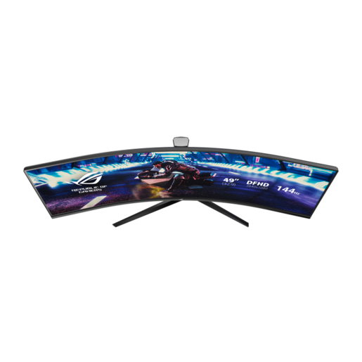 ASUS ROG Strix XG49VQ gaming monitor, 49", 3840x1080, VA, Curved, FreeSync Premium Pro, DisplayHDR 400, HDMI, DP, 144Hz, 4ms
