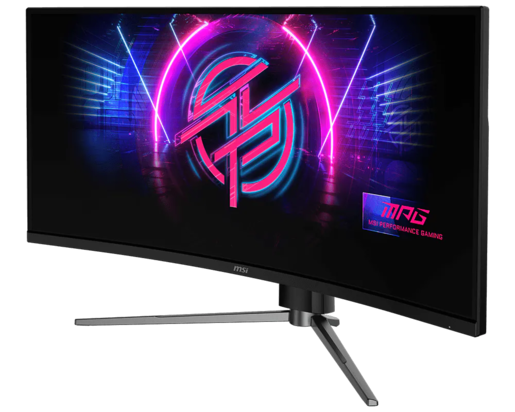 MSI MPG 346CQRF X24 gaming monitor, 34", 3440x1440, VA, Curved, UWQHD, HDMI x2, DP, USB-C, 240Hz, 0.5m