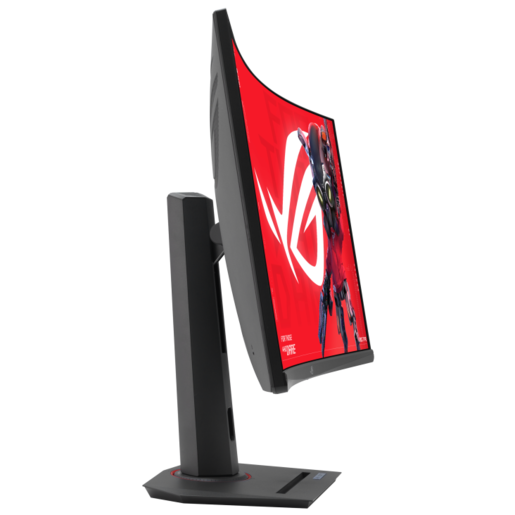ASUS ROG Strix XG32WCMS gaming monitor, 31.5", QHD, VA, Curved, USB-C, HDMI, DP, 280Hz, 1ms