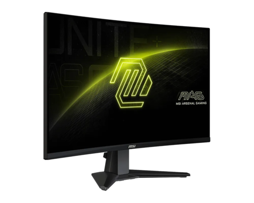 MSI MAG 27C6X gaming monitor, 27", Full HD, VA, Curved, Adaptive-Sync, HDMI, DP, 250Hz, 1ms