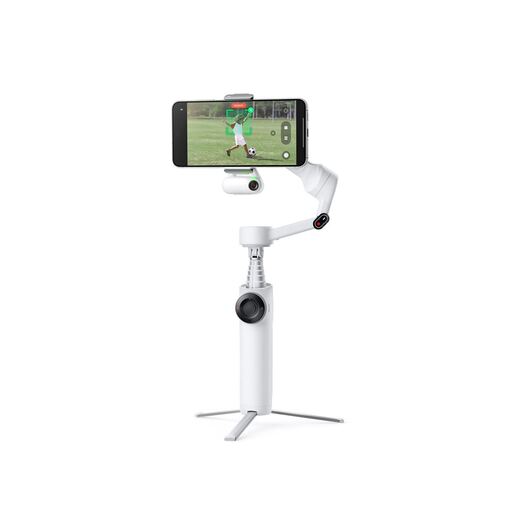 Insta360 Flow 2 AI Tracker Summit White + Insta360 Mic Air (1 TX + 1 RX)