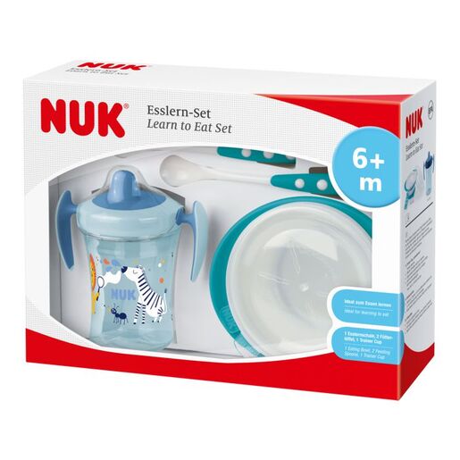 NUK set za samostalno hranjenje 6m+, dječak