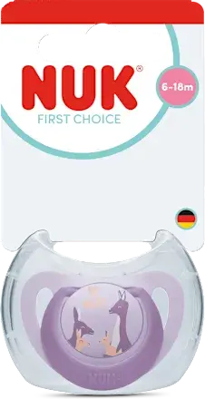 NUK First Choice Night duda 6-18m, zelena