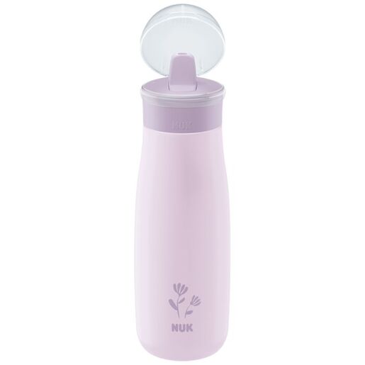 NUK Mini-Me Flip boca od nehrđajućeg čelika 500 ml 12m+, lila