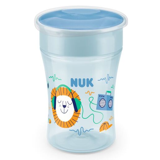 NUK Evolution Magic Cup 230 ml 8m+, plava