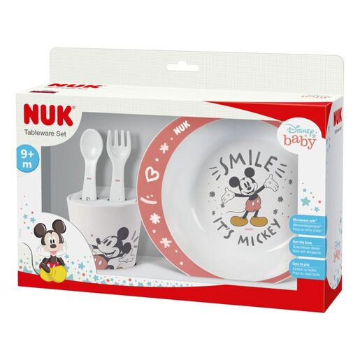 NUK Disney Mickey Mouse set za jelo 9m+