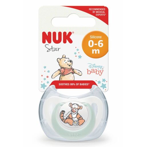 NUK Star duda sa kutijicom Winnie the Pooh 6-18m