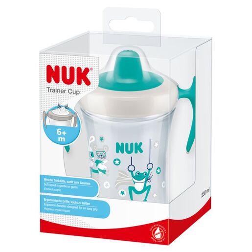 NUK Evolution Trainer Cup 6m+, zelena