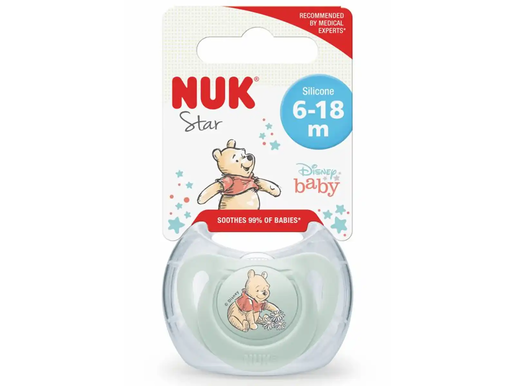 NUK Star duda sa kutijicom Winnie the Pooh 6-18m