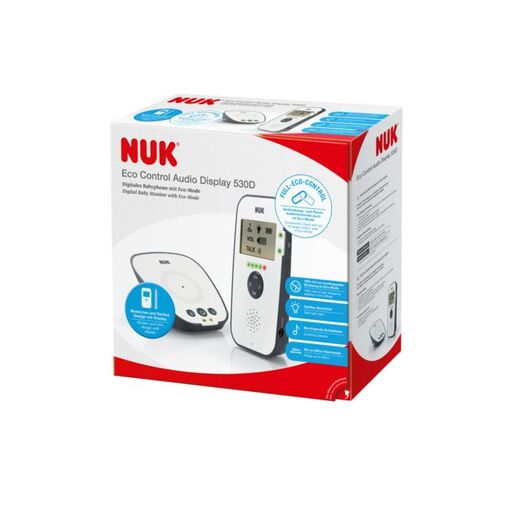 NUK Eco Control Audio Display 530D baby monitor