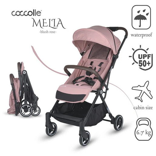 Coccolle® Melia sportska kolica – Pearl Mist