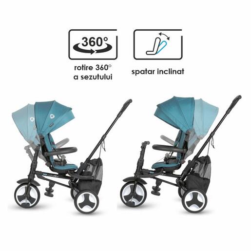 Coccolle® Spectra Plus Premium Line tricikl, Atlantic Blue