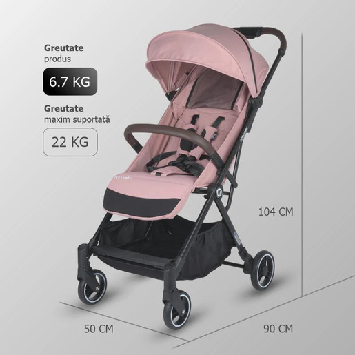 Coccolle® Melia sportska kolica – Blush Rose