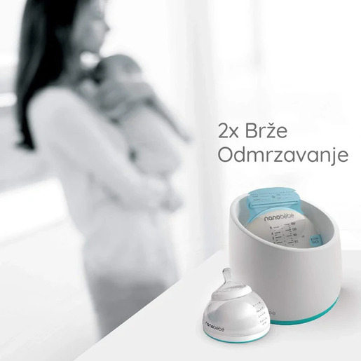 Nanobébé® vrećice za pohranu majčinog mlijeka 270 ml, 25 kom