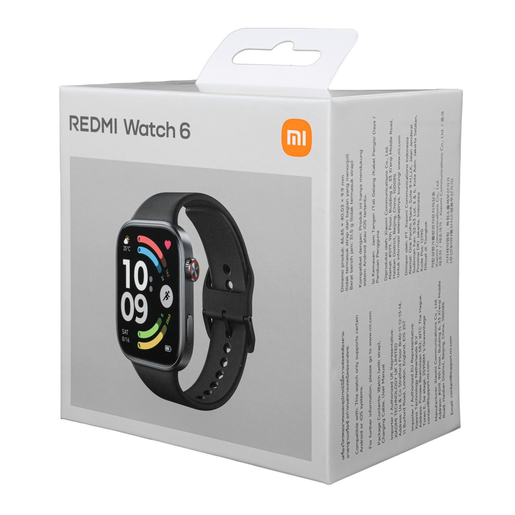 Redmi Watch 6 Obsidian Black 2,07" AMOLED displej, trajanje baterije do 24 dana