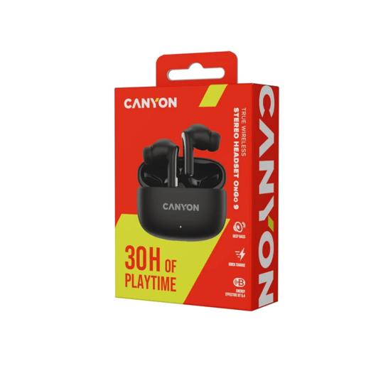 CANYON Bluetooth® slušalice OnGo 9 Black