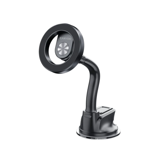 CANYON Magnetni držač za telefon OnGrip 12 suction + air vent Black