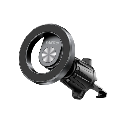 CANYON Magnetni držač za telefon OnGrip 12 suction + air vent Black