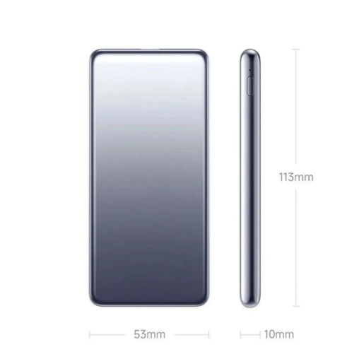 Xiaomi Powerbank, Ultra Slim, PB 5000 mAh, crni, USB-C x1, bežično punjenje 20W