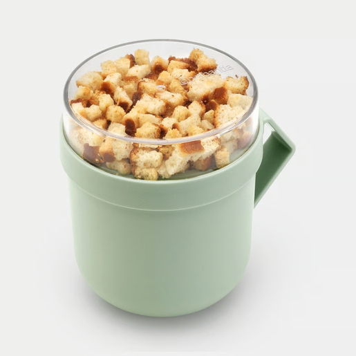 Brabantia Make&Take posuda za juhu To Go 0,6L, jade green / 203862