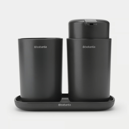 Brabantia ReNew kupaonski set 3/1, tamnosivi / 280368