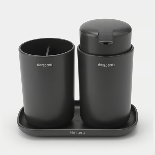 Brabantia ReNew kupaonski set 3/1, tamnosivi / 280368