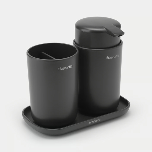 Brabantia ReNew kupaonski set 3/1, tamnosivi / 280368