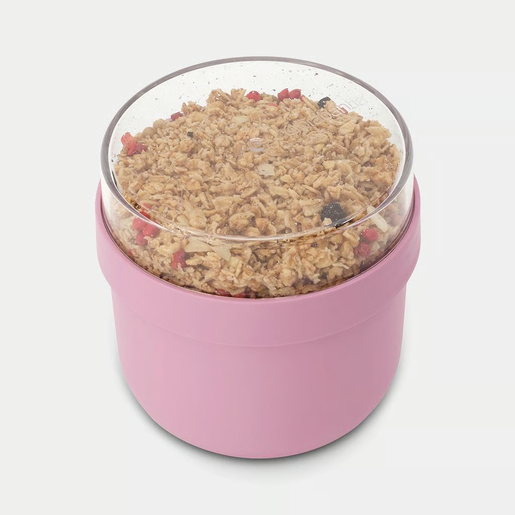 Brabantia Make&Take posuda za hranu To Go 0,5L, pink / 241840