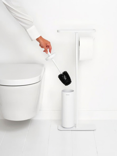 Brabantia MindSet kupaonski stalak sa WC četkom, fresh white / 303883