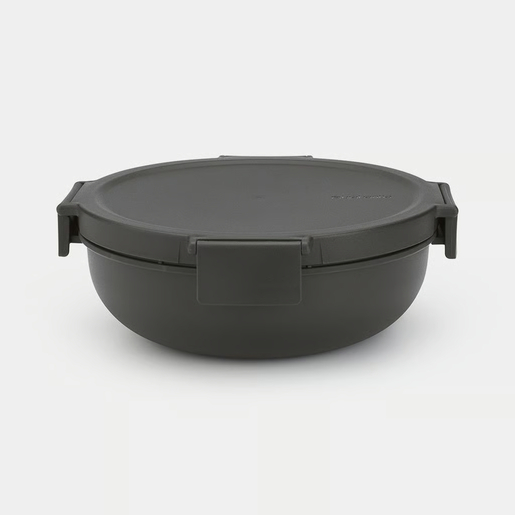 Brabantia Make&Take posuda za salatu To Go 1,3L, tamnosiva / 206344