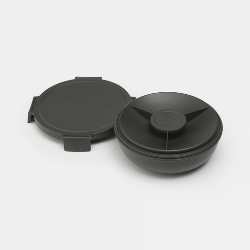 Brabantia Make&Take posuda za salatu To Go 1,3L, tamnosiva / 206344