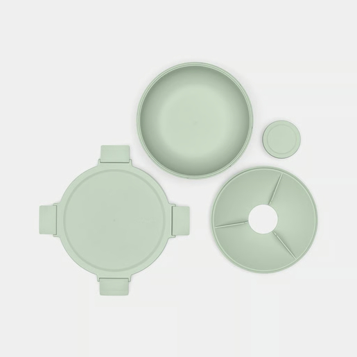 Brabantia Make&Take posuda za salatu To Go 1,3L, jade green / 206382