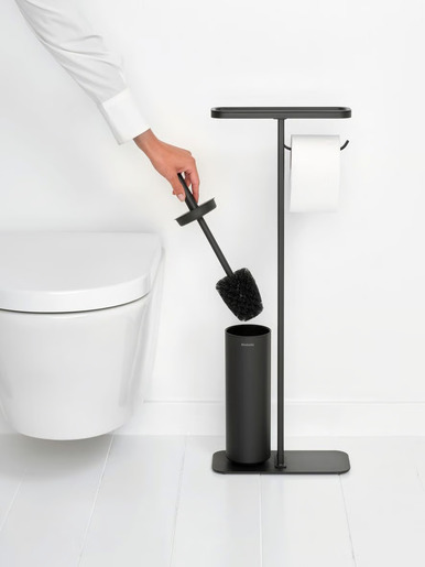Brabantia MindSet kupaonski stalak sa WC četkom, infinite grey / 303869