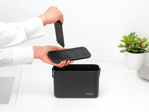 Brabantia SinkSide kuhinjski organizator za sudoper, tamnosivi / 233302