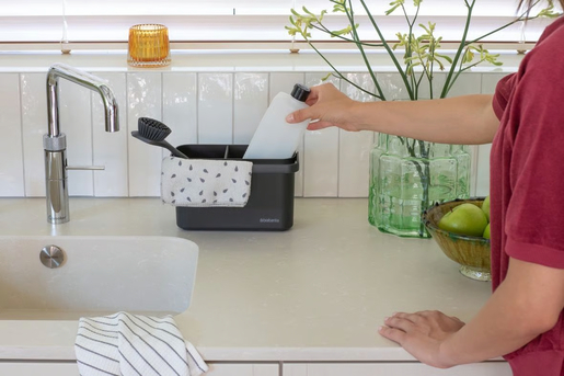 Brabantia SinkSide kuhinjski organizator za sudoper, tamnosivi / 233302