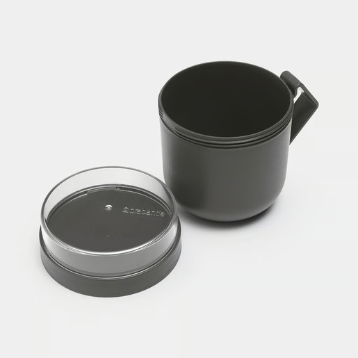 Brabantia Make&Take posuda za juhu To Go 0,6L, tamnosiva / 203824