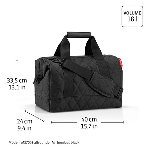 Reisenthel  torba AllRounder M, midnight gold