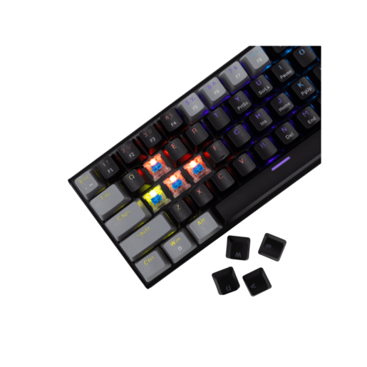 WHITE SHARK gaming tastatura GK-002121V2 WAKIZASHI-2 / Crno-siva US-BLUE SWiTCH