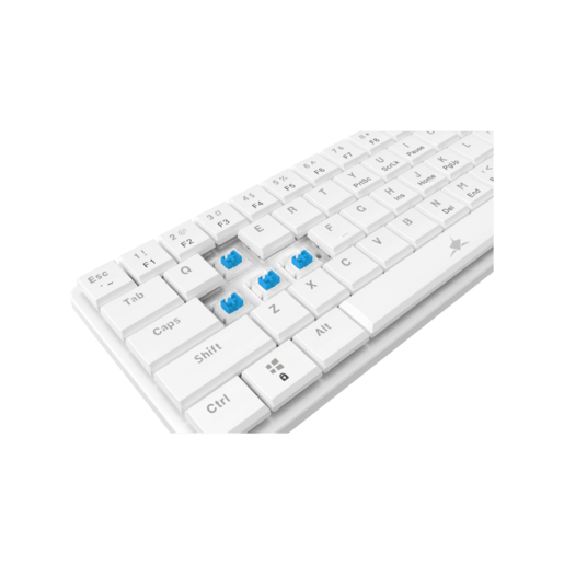 WHITE SHARK gaming tastatura GK-006221 NAGAMAKI Bijela-Mehanicka/US-BLUE SWiTCH