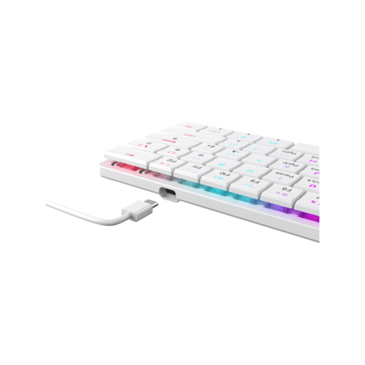 WHITE SHARK gaming tastatura GK-006221 NAGAMAKI Bijela-Mehanicka/US-BLUE SWiTCH