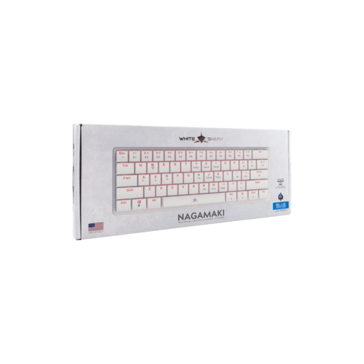 WHITE SHARK gaming tastatura GK-006221 NAGAMAKI Bijela-Mehanicka/US-BLUE SWiTCH