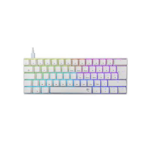 WHITE SHARK gaming tastatura GK-004232 SHINOBI-2 Bijela- Mehanicka HR BROWN SWiTCH