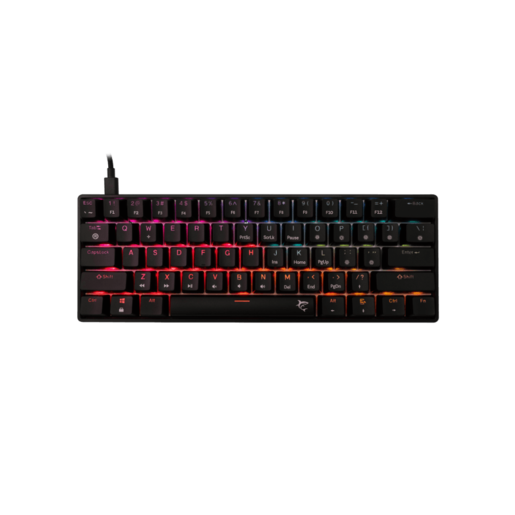 WHITE SHARK gaming tastatura GK-004111 SHINOBI-2 Crna - Mehanička/ US RED SWiTCH