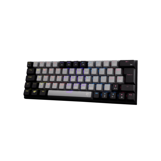 WHITE SHARK gaming tastatura GK-002722V2 WAKIZASHI-2 / Sivo-crna HR-BLUE SWiTCH